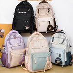 Mochila escolar coreana kawaii