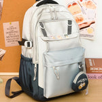 Mochila escolar coreana kawaii