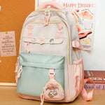 Mochila escolar coreana kawaii