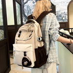 Mochila escolar coreana kawaii