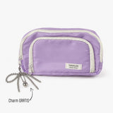 Cartuchera Traveler estuche con múltiples cierres y gran capacidad