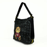 Bolso mochila ecocuero Cream Bear 3 en 1