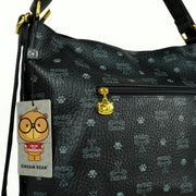 Bolso mochila ecocuero Cream Bear 3 en 1