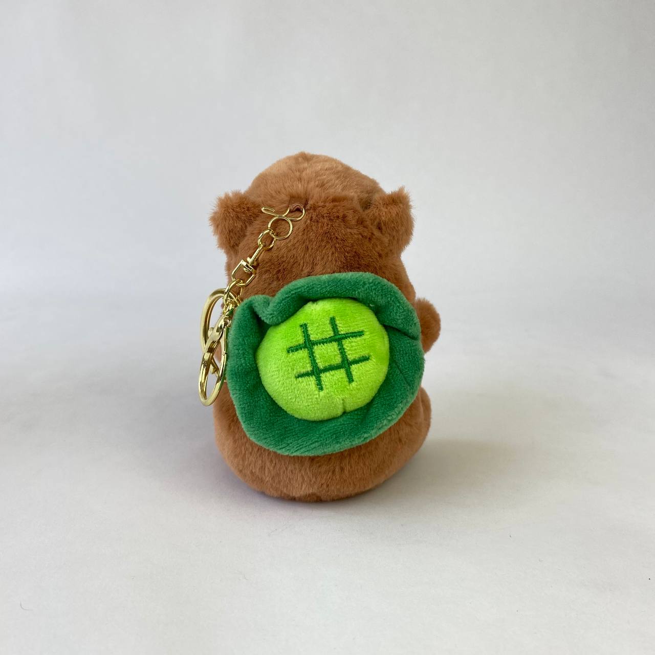 Llavero peluche capibara premium