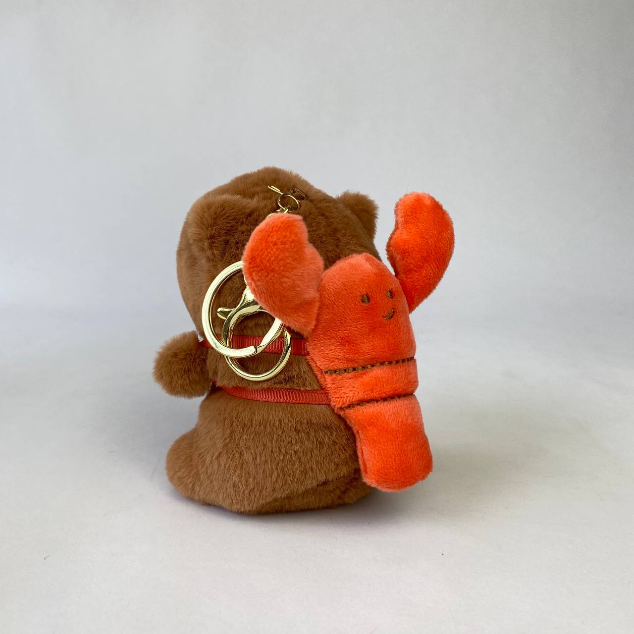 Llavero peluche capibara premium