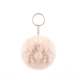 Llavero pom pom