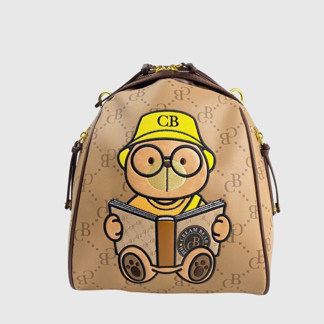 Mochila Cream Bear original marrón