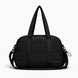 Bolso puffer con neceser