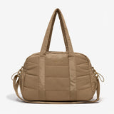 Bolso puffer con neceser