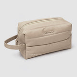 Bolso puffer con neceser