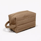 Bolso puffer con neceser