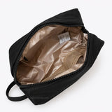 Bolso puffer con neceser
