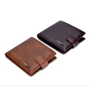 Billetera de cuero para hombre - café claro