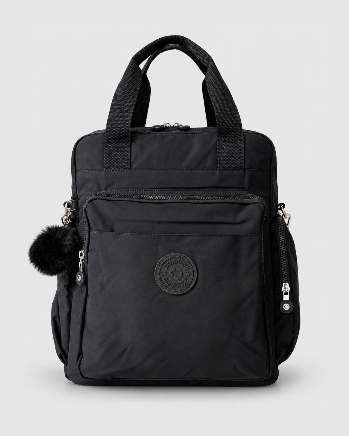 Bolso mochila convertible en tela oxford, tamaño oficio para laptop de 15.6"