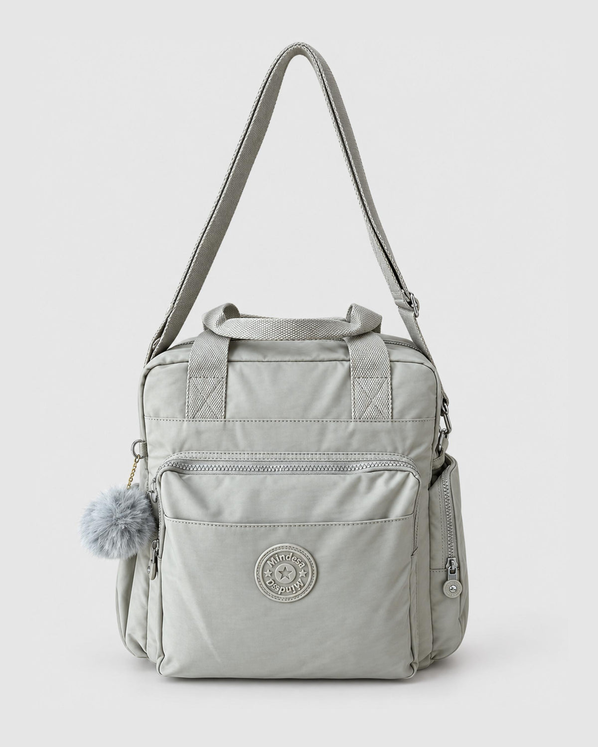 Bolso mochila convertible en tela oxford, tamaño oficio para laptop de 15.6"