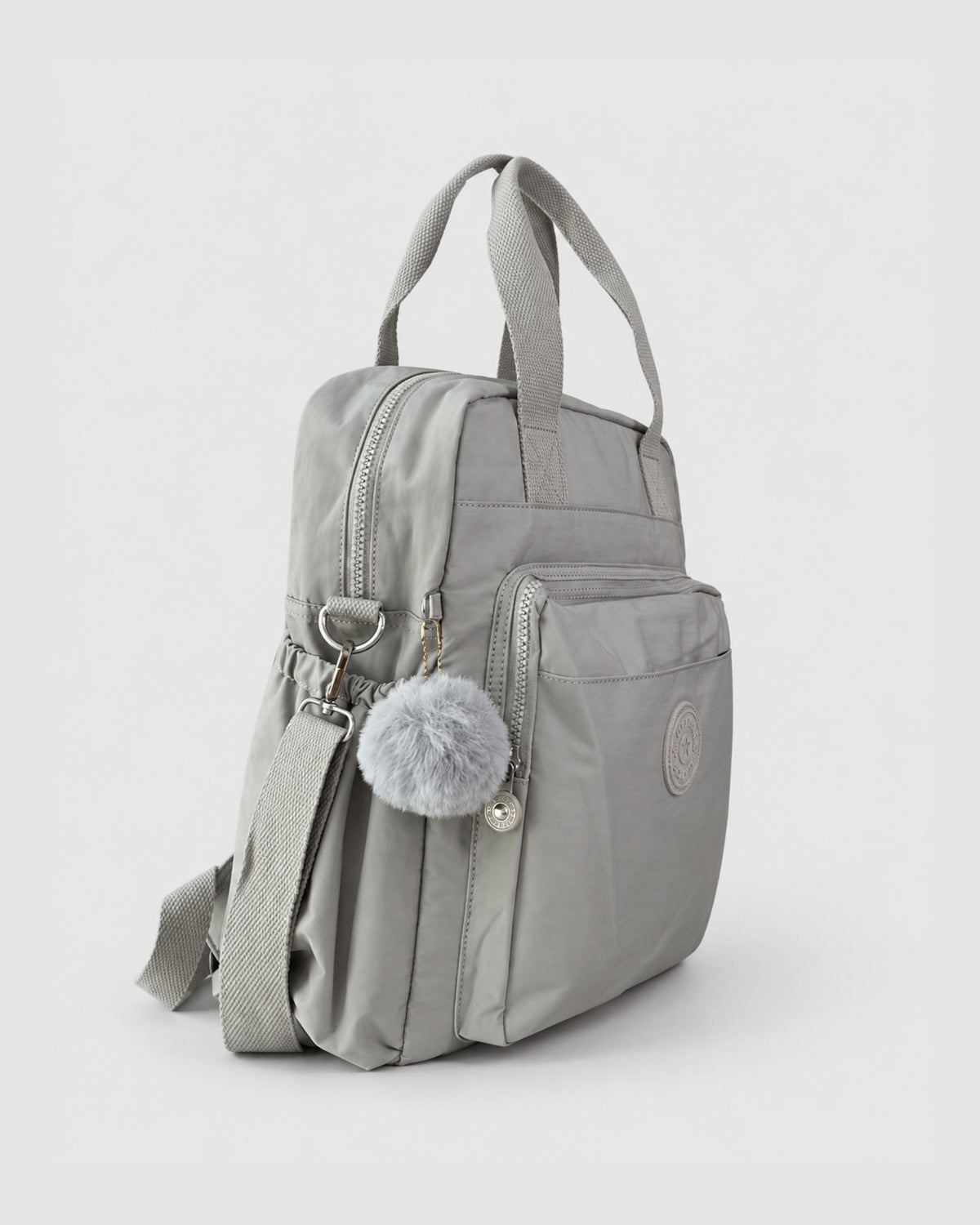 Bolso mochila convertible en tela oxford, tamaño oficio para laptop de 15.6"