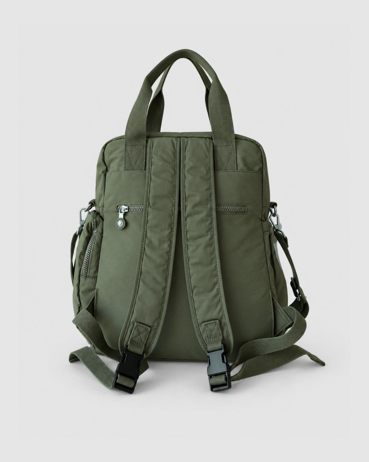 Bolso mochila convertible en tela oxford, tamaño oficio para laptop de 15.6"