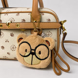 Cream Bear morral crossbody