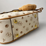 Cream Bear morral crossbody