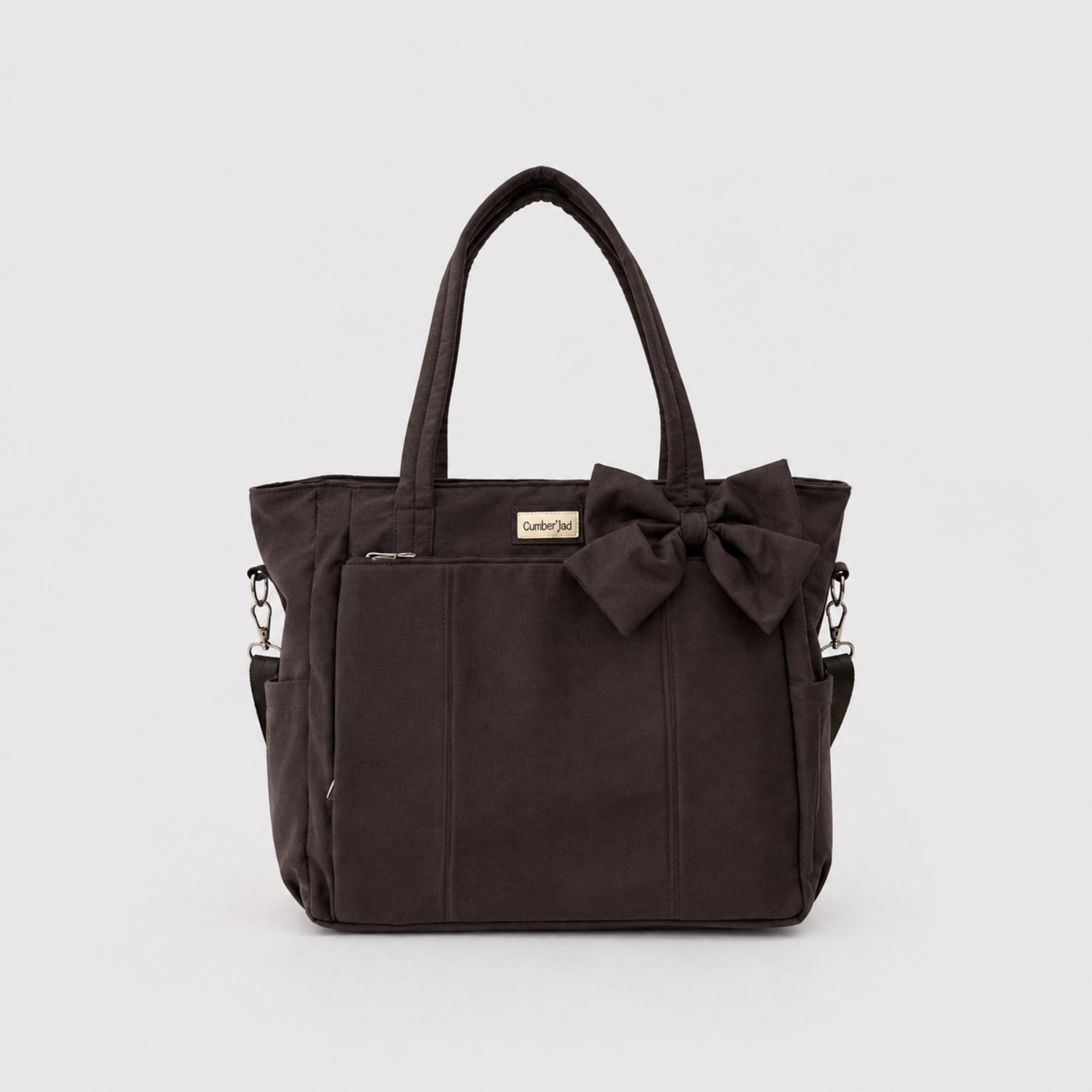 Bolso puffer oficio con lazo