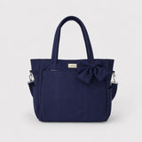 Bolso puffer oficio con lazo