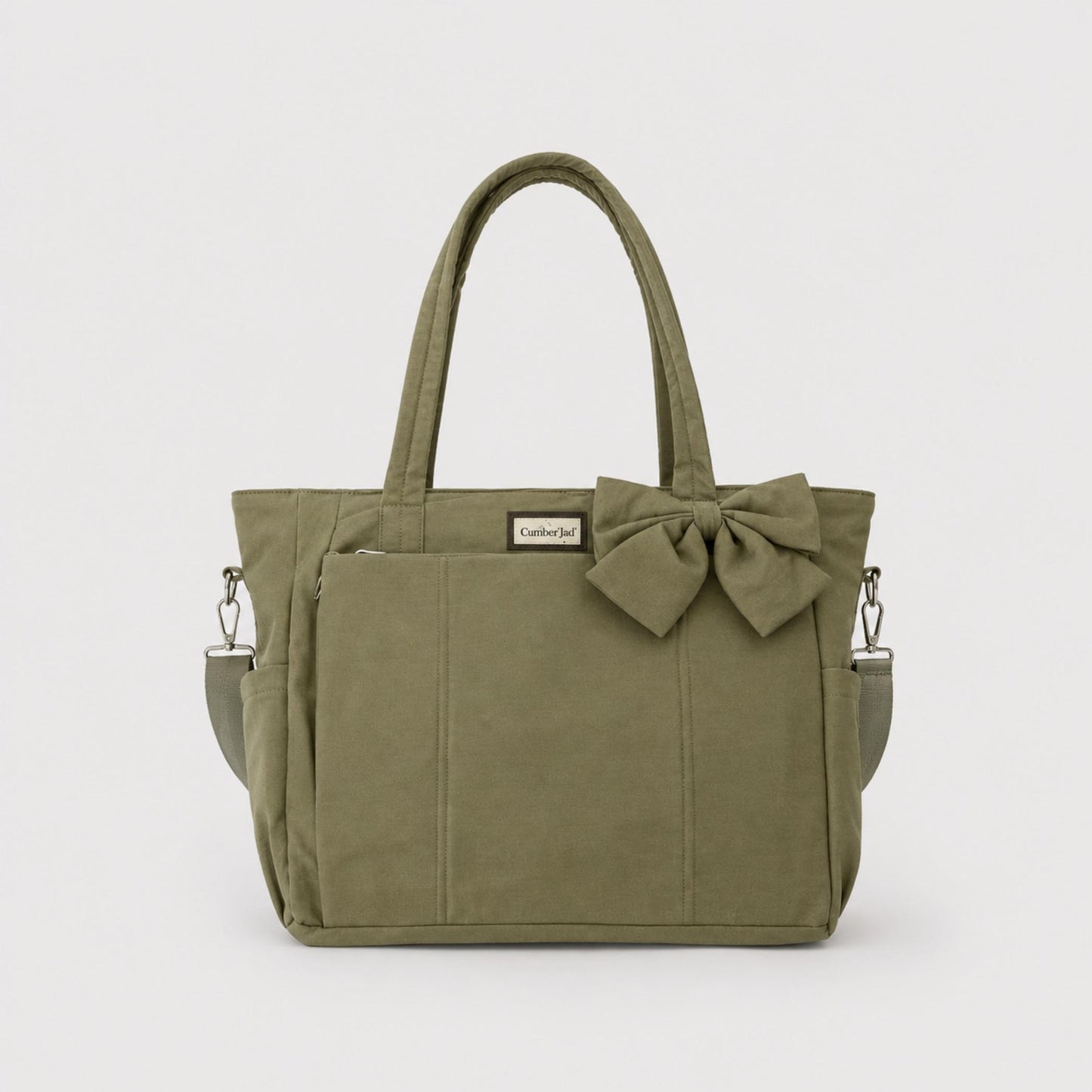Bolso puffer oficio con lazo