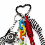 Llavero charm cámara