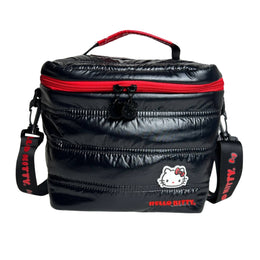 Lonchera Pyrex Hello Kitty Termica Negro + Taper 400ml