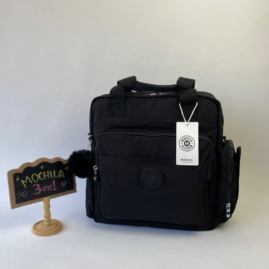 Bolso mochila multifuncional Mindesa 3 en 1