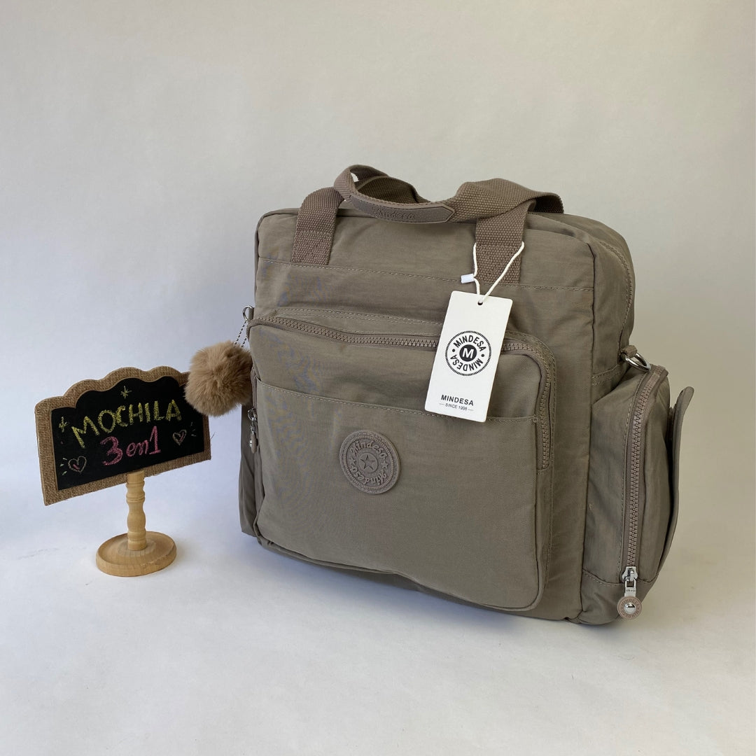 Bolso mochila multifuncional Mindesa 3 en 1