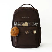 Mochila escolar Mar con bolsillo transparente