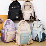 Mochila escolar coreana kawaii