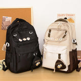 Mochila escolar coreana kawaii