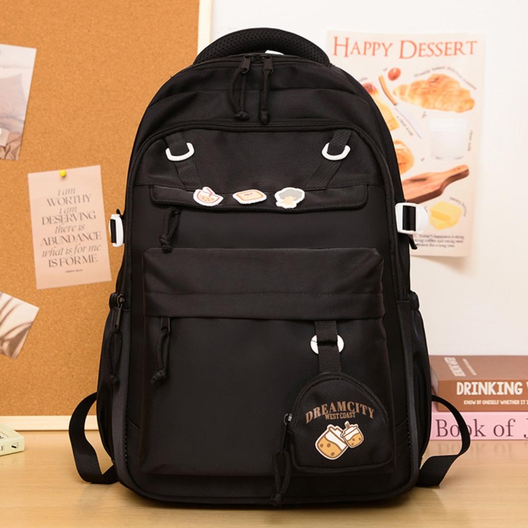 Mochila escolar coreana kawaii