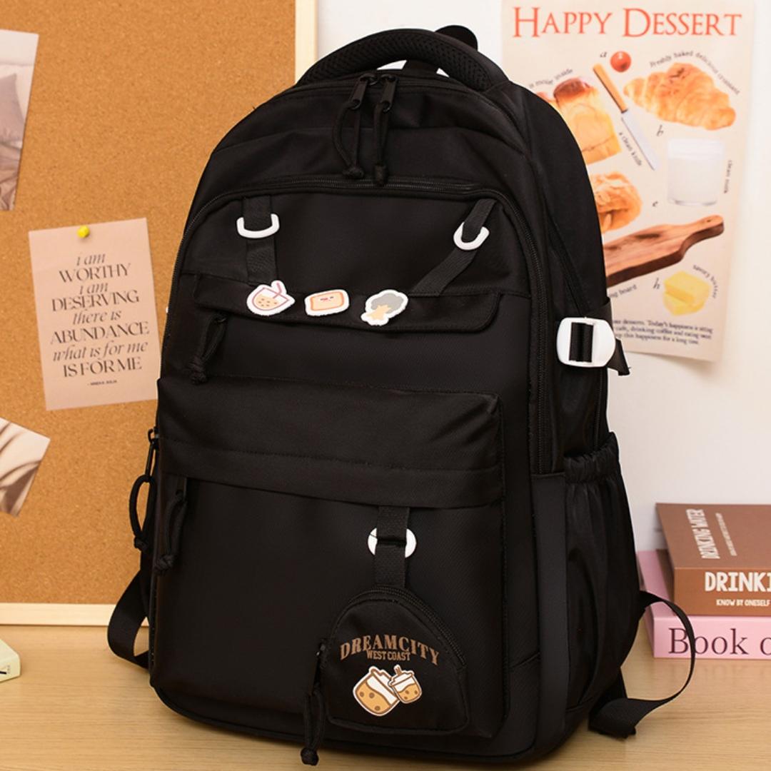 Mochila escolar coreana kawaii