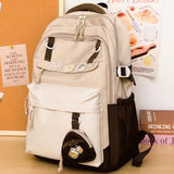 Mochila escolar coreana kawaii