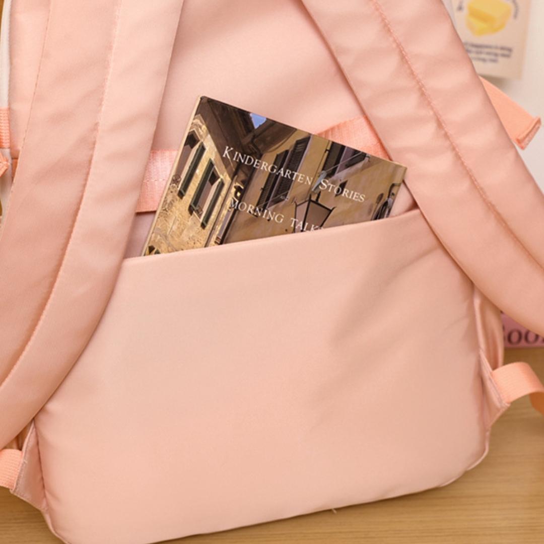 Mochila escolar coreana kawaii