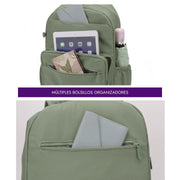 Mochila mediana colorful fox  Ginny