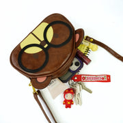 Morral crossbody portacelular Cream Bear brown