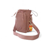 Bobo morral porta botella y celular