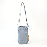Bobo morral porta botella y celular