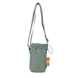 Bobo morral porta botella y celular