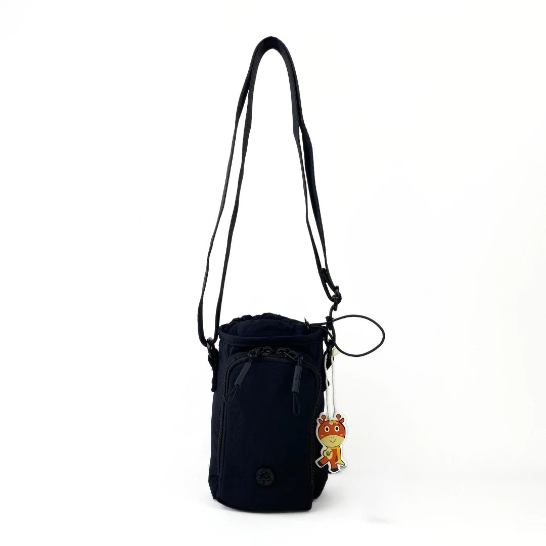 Bobo morral porta botella y celular