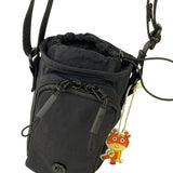 Bobo morral porta botella y celular