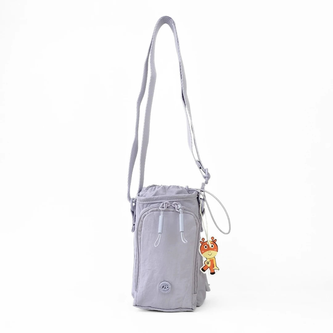 Bobo morral porta botella y celular