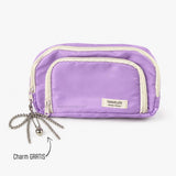 Cartuchera Traveler estuche con múltiples cierres y gran capacidad