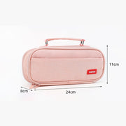 Estuche cartuchera portalápices doble cierre con asa