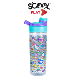 Tomatodo de policarbonato 850 ml Scool Play Explore - Kitty & friends