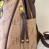 Mochila Cream Bear original marrón