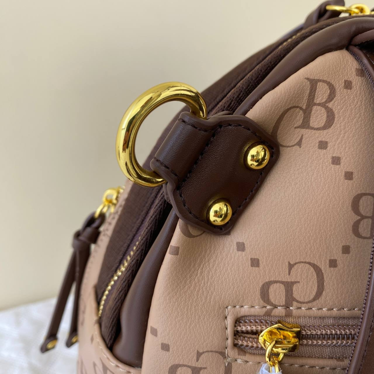 Mochila Cream Bear original marrón